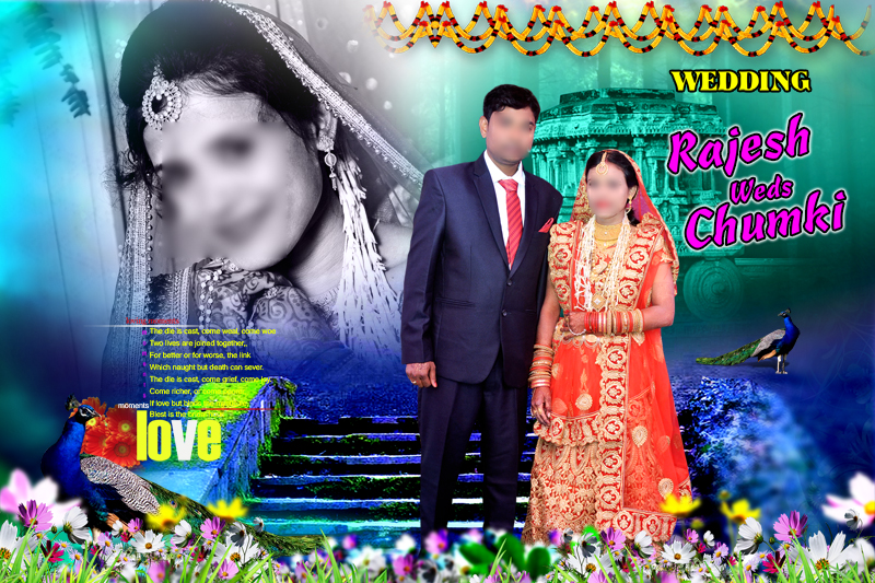 flex designs background for wedding